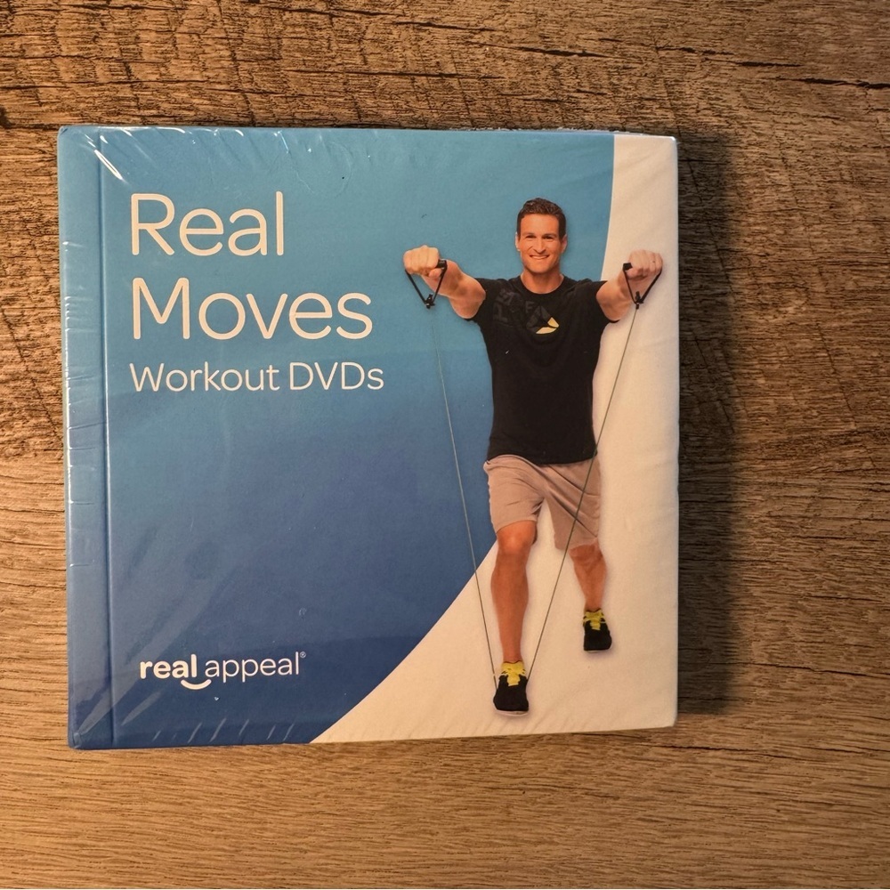 Real Moves Workout DVDs by Real Appeal New‎ & Sealed
